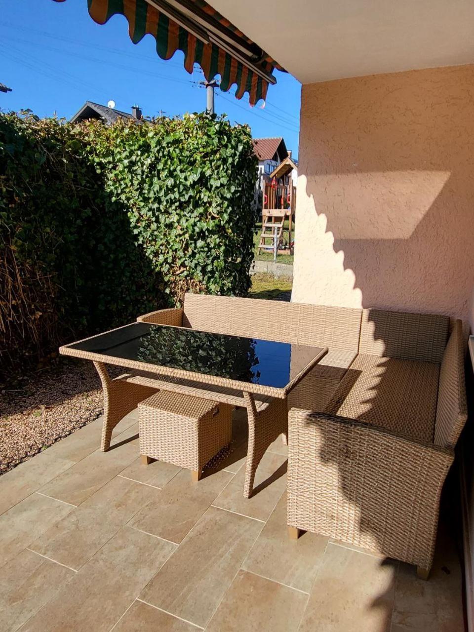 Ferienwohnung Naehe Legoland Mit Grossem Garten Und Terrasse Sontheim an der Brenz Exteriör bild