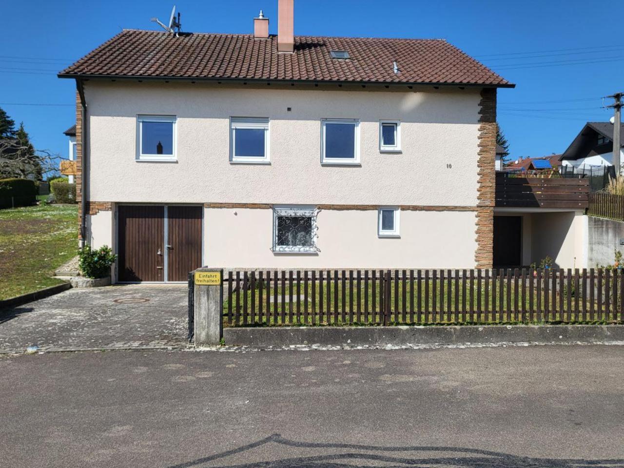 Ferienwohnung Naehe Legoland Mit Grossem Garten Und Terrasse Sontheim an der Brenz Exteriör bild