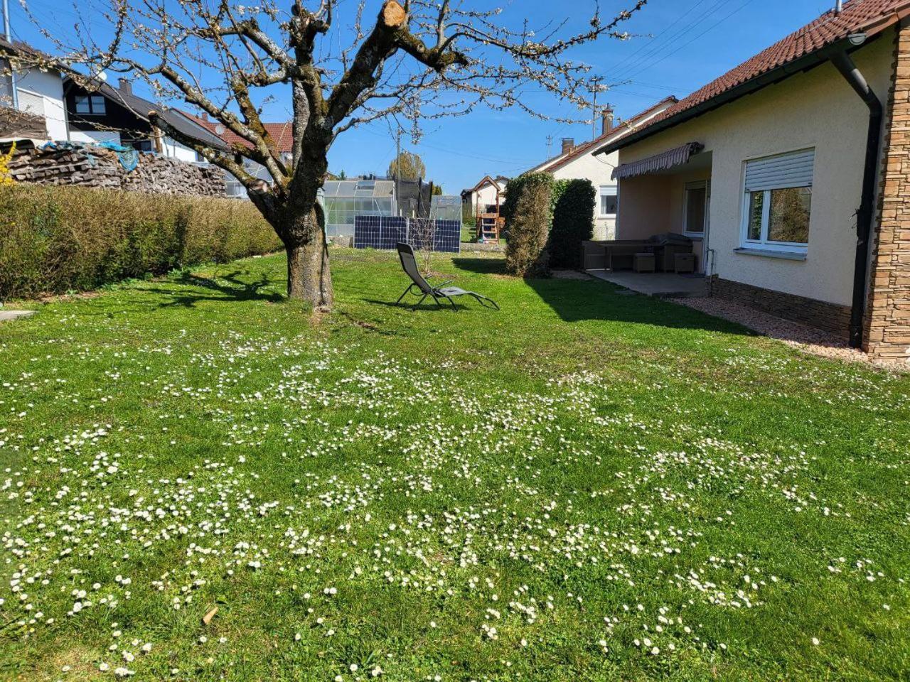 Ferienwohnung Naehe Legoland Mit Grossem Garten Und Terrasse Sontheim an der Brenz Exteriör bild