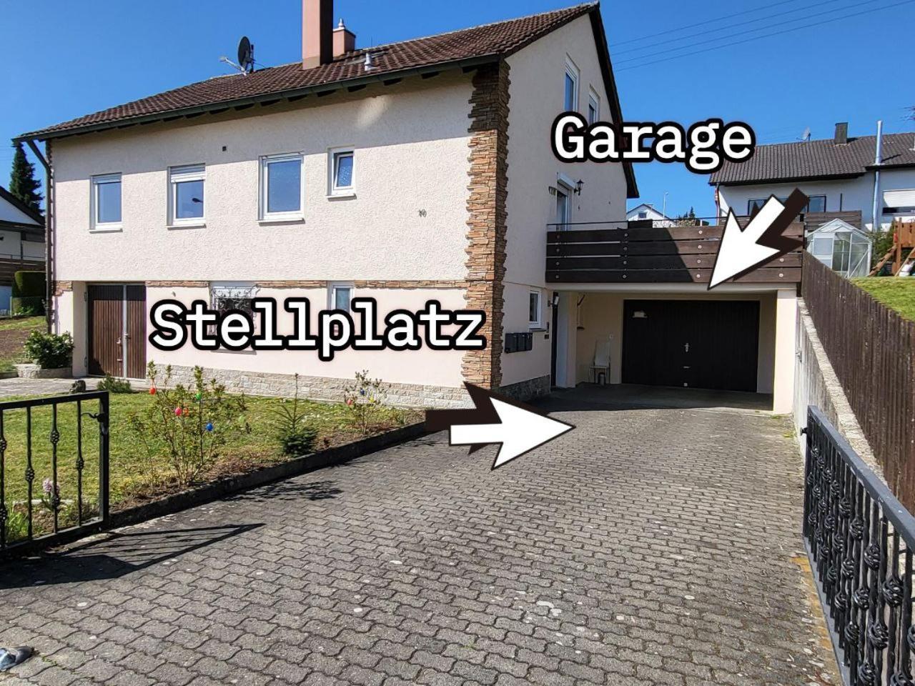 Ferienwohnung Naehe Legoland Mit Grossem Garten Und Terrasse Sontheim an der Brenz Exteriör bild